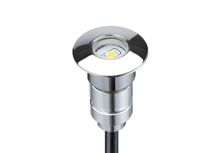 Kit de 6 spots led escalier 0,3W 12V DC diamètre 24X38.5mm - BA50007-BC - Barcelona LED