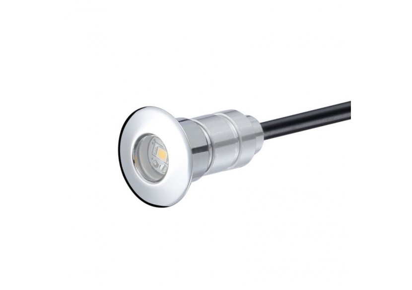 Kit de 6 spots led escalier 0,3W 12V DC diamètre 24X38.5mm - BA50007-BC - Barcelona LED