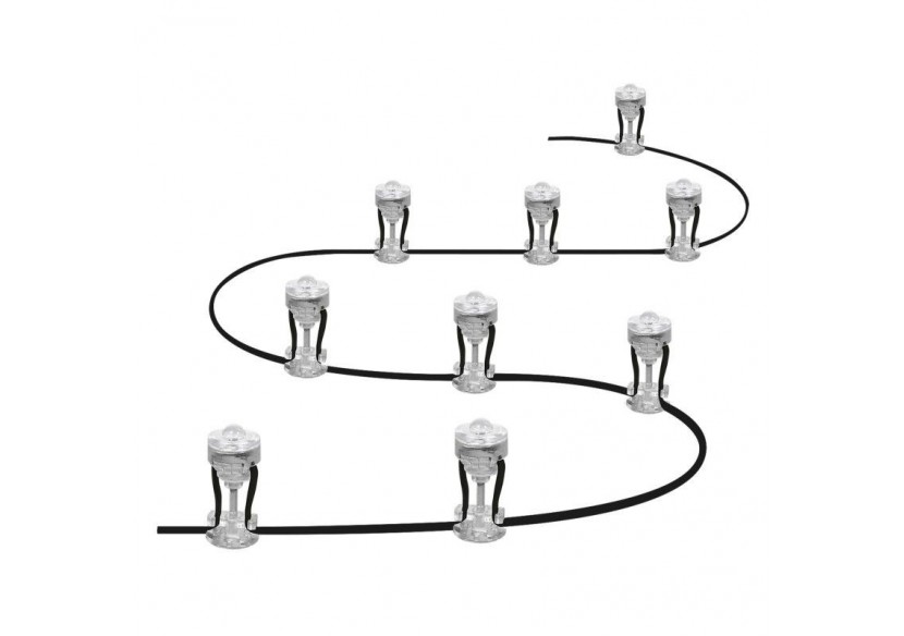 Luminaire extérieur 9 spots SMART WiFi Garden DOT RGB - O478534 - Barcelona LED