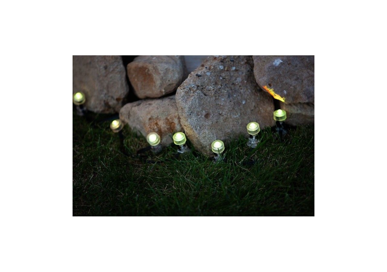 Luminaire extérieur 9 spots SMART WiFi Garden DOT RGB - O478534 - Barcelona LED