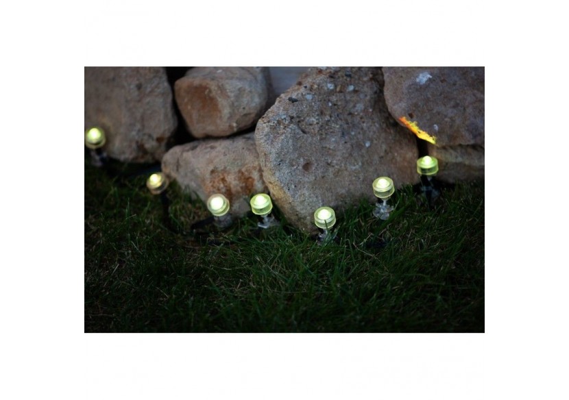 Luminaire extérieur 9 spots SMART WiFi Garden DOT RGB - O478534 - Barcelona LED