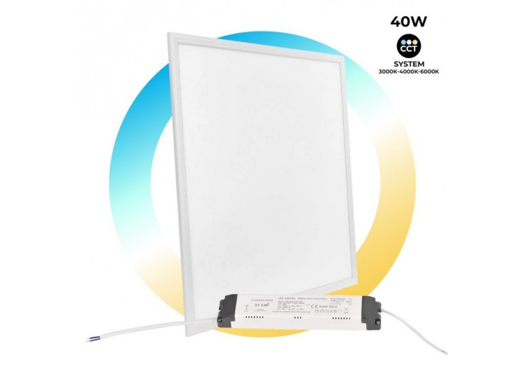 Panneau LED 60x60 extra-plat CCT dimmable-40W - B4240-CCT - Barcelona LED