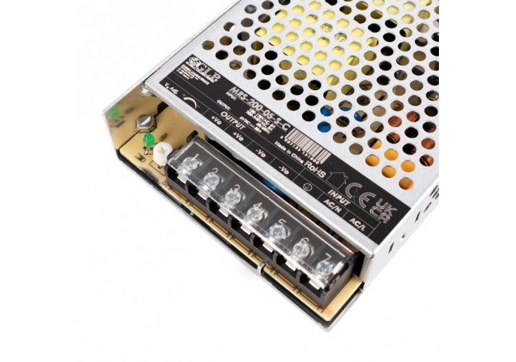 Alimentation à découpage 5V-200W-IP20 - MRS-200-5-S-C - Barcelona LED 2