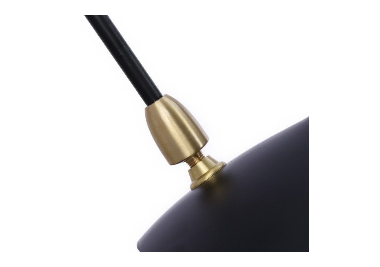 Applique murale design "Louise" avec interrupteur et prise-2xE27 - L3071-2-EU-N - Barcelona LED