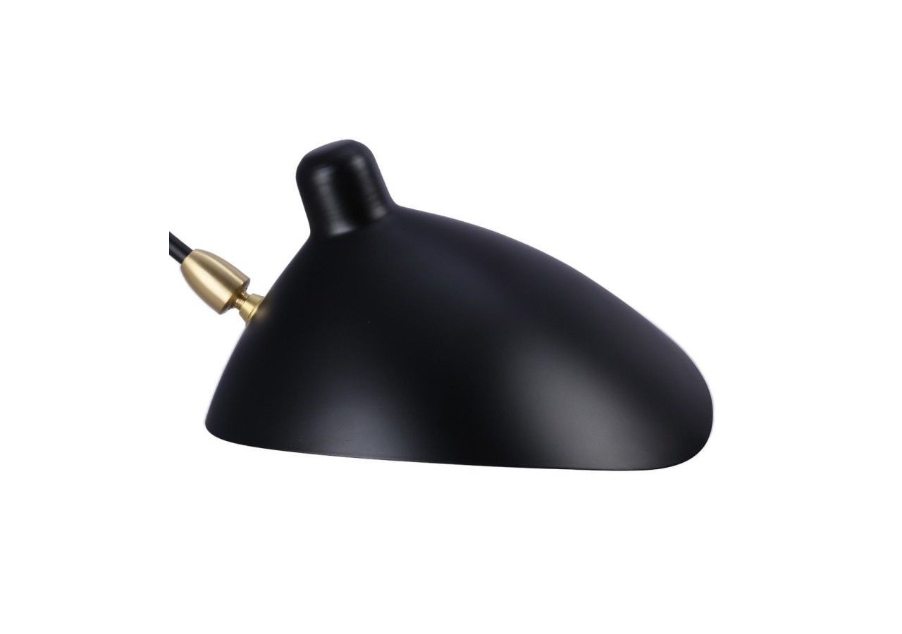 Applique murale design "Louise" avec interrupteur et prise-2xE27 - L3071-2-EU-N - Barcelona LED