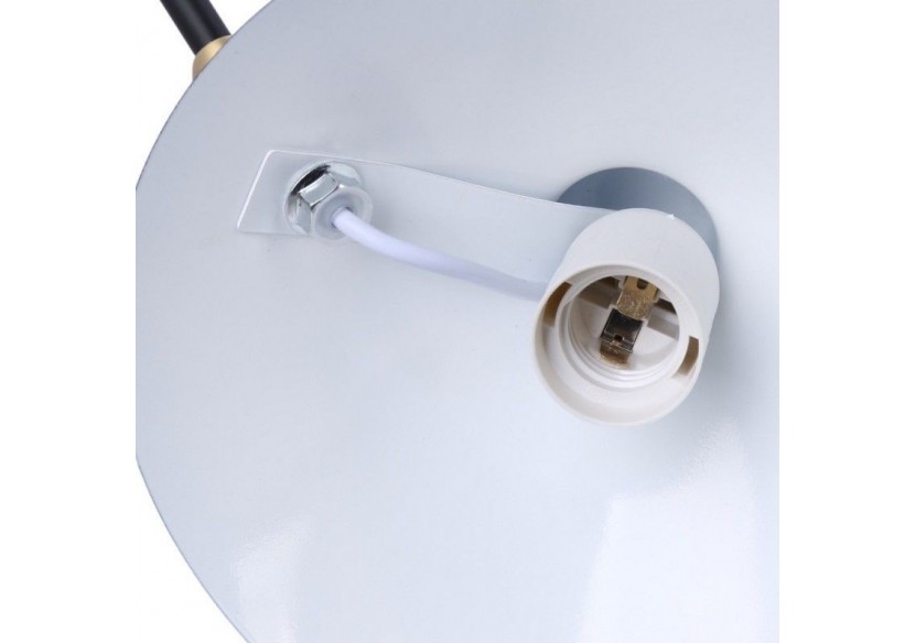 Applique murale design "Louise" avec interrupteur et prise-2xE27 - L3071-2-EU-N - Barcelona LED Applique murale design "Louise" avec interrupteur et prise-2xE27 - L3071-2-EU-N - Barcelona LED