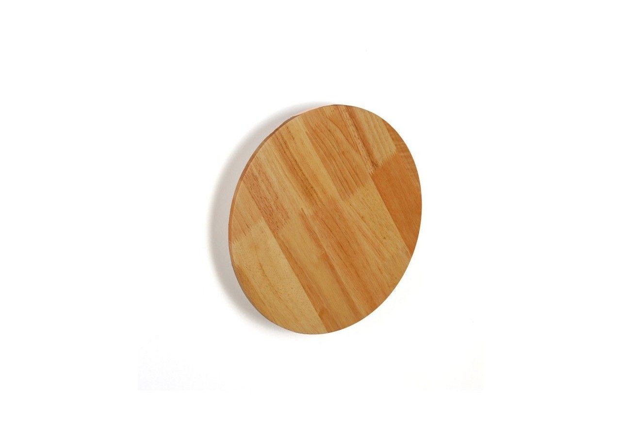 Applique murale en bois circulaire "Lune"-12W-diamètre 20cm - LM113-20-BC - Barcelona LED