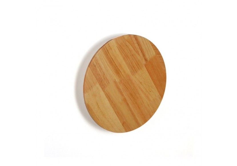 Applique murale en bois circulaire "Lune"-12W-diamètre 20cm - LM113-20-BC - Barcelona LED