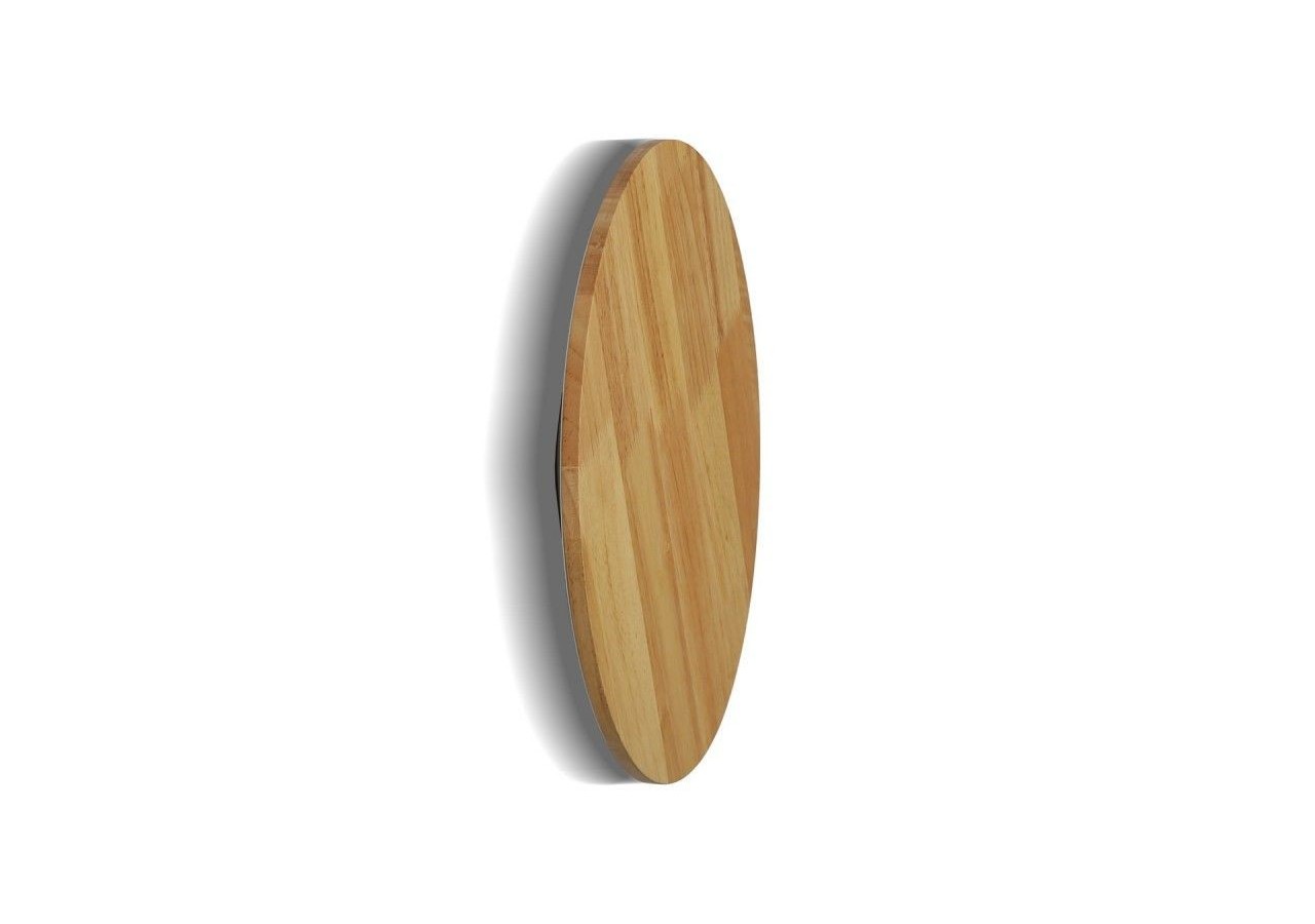 Applique circulaire en bois "Lune"-26W-diamètre 30cm - LM113-30-BC - Barcelona LED