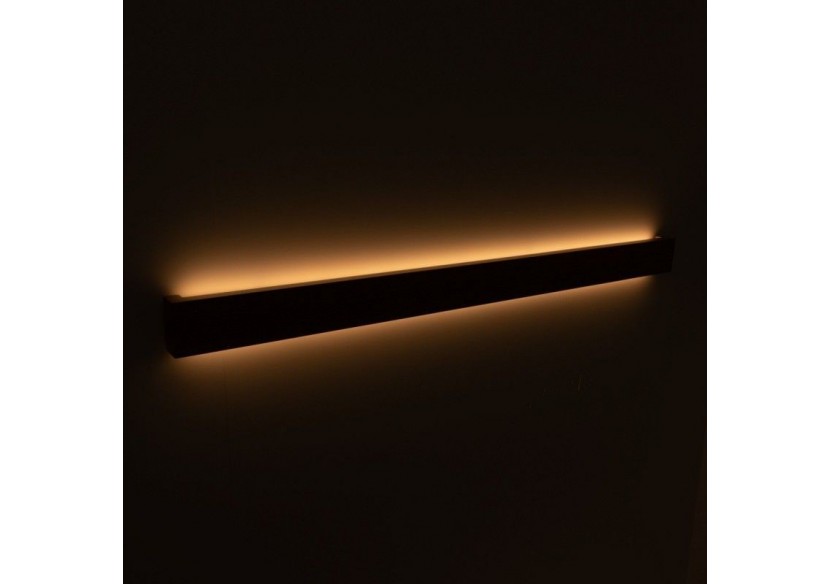 Applique murale linéaire en bois "Wooden"-Dimmable-24W-100cm - LM115-100-BC - Barcelona LED