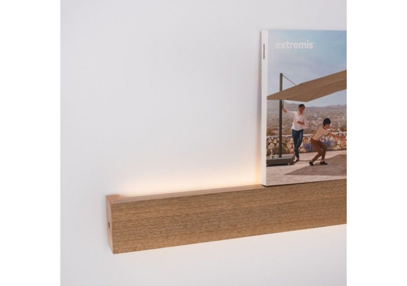 Applique murale linéaire en bois "Wooden"-Dimmable-24W-100cm - LM115-100-BC - Barcelona LED