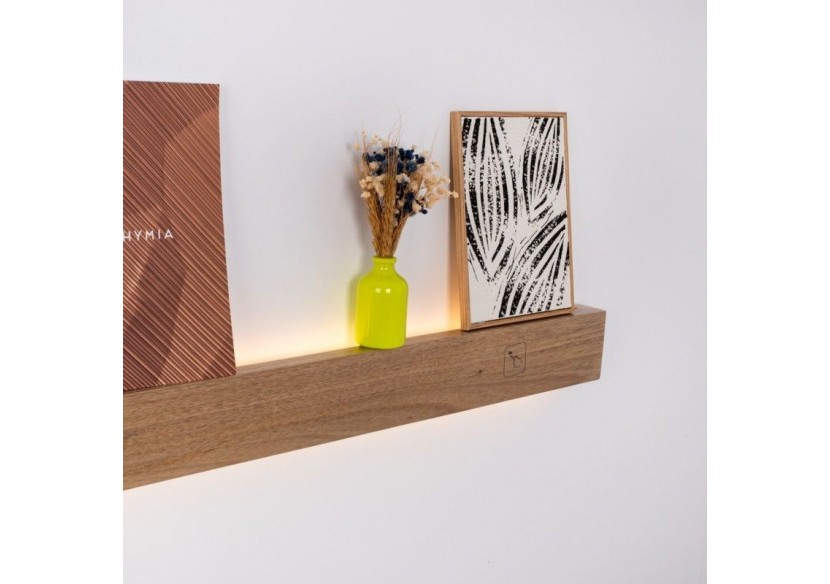 Applique murale linéaire en bois "Wooden"-Dimmable-24W-100cm - LM115-100-BC - Barcelona LED