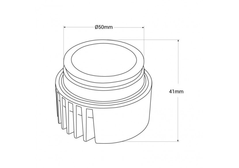 Module LED 7W pour downlight MR16/GU10-45 degrés-IRC 90 - B710-BN - Barcelona LED