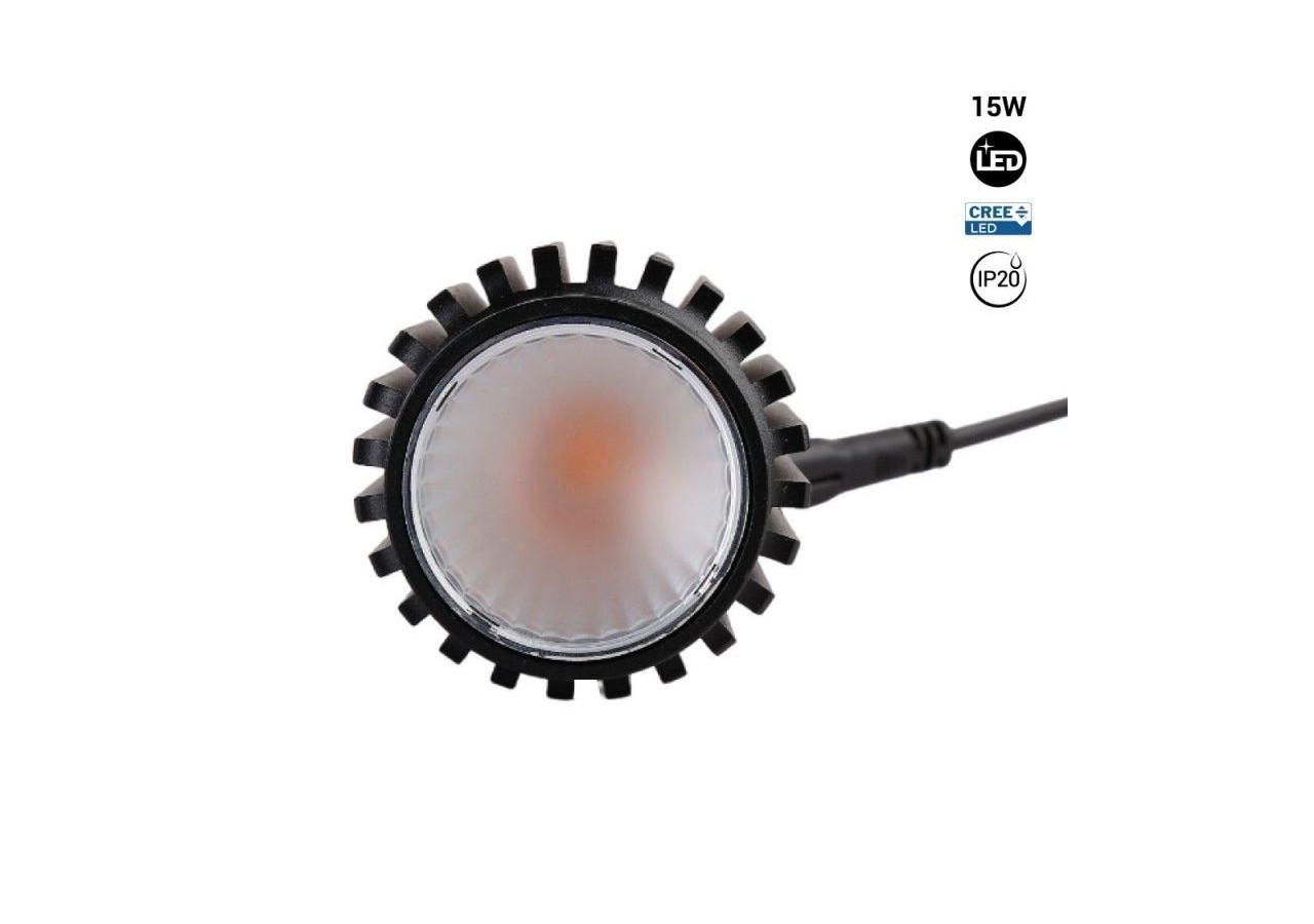 Module LED 15W pour downlight MR16/GU10-45 degrés-IRC 90 - B711-270 - Barcelona LED