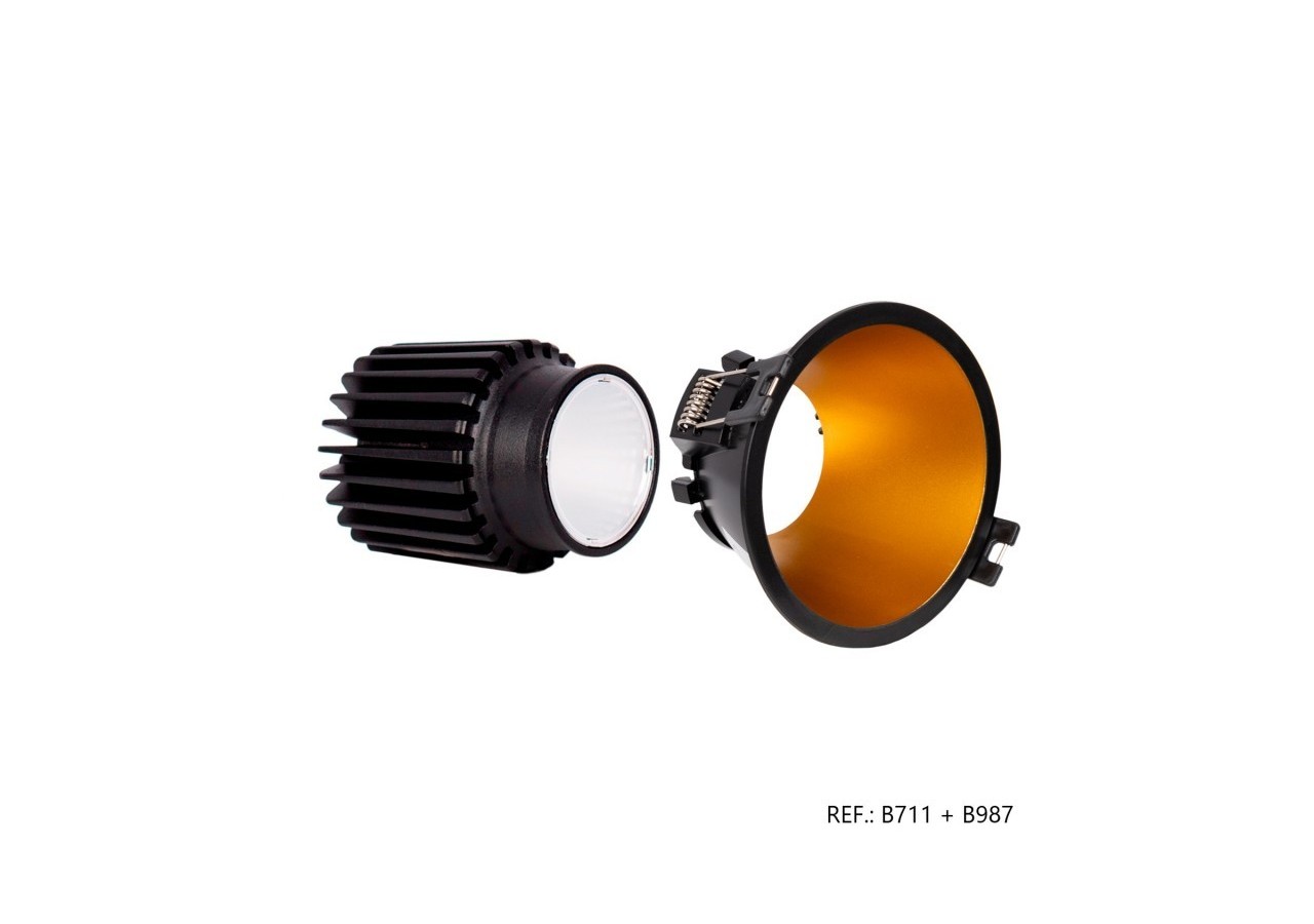Module LED 15W pour downlight MR16/GU10-45 degrés-IRC 90 - B711-270 - Barcelona LED