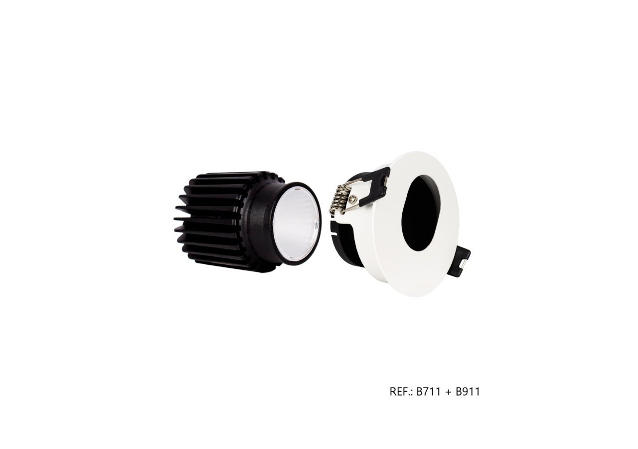 Module LED 15W pour downlight MR16/GU10-45 degrés-IRC 90 - B711-270 - Barcelona LED