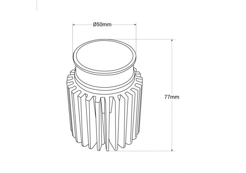 Module LED 15W pour downlight MR16/GU10-45 degrés-IRC 90 - B711-270 - Barcelona LED