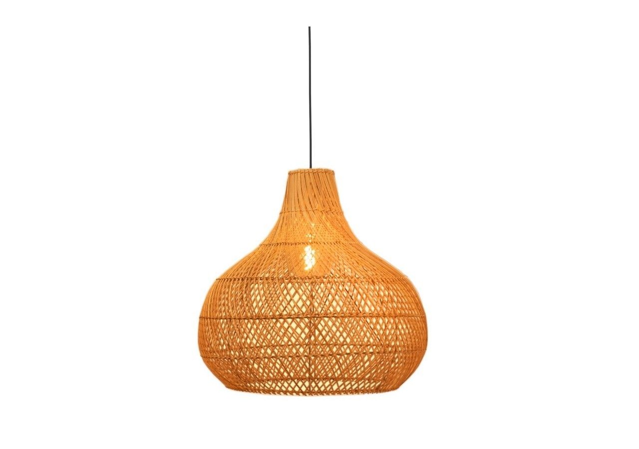 Suspension en osier "Samoa" - K187-N - Barcelona LED
