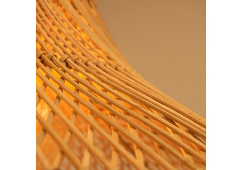 Suspension en osier "Samoa" - K187-N - Barcelona LED