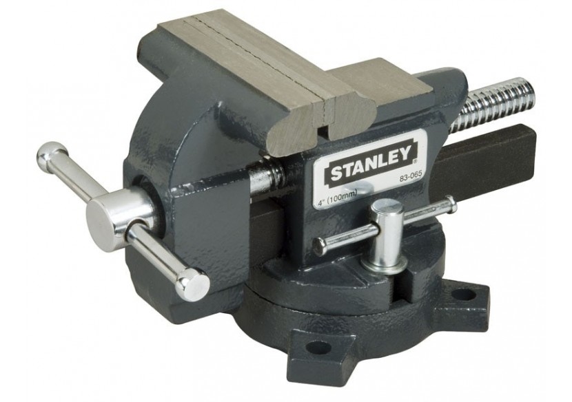 Etau D'Etabli Standard 100Mm - Stanley : Confort'Mat