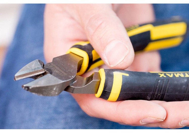 Pince Coupante Diagonale D'Electricien 160Mm   - Fatmax : Confort'Mat