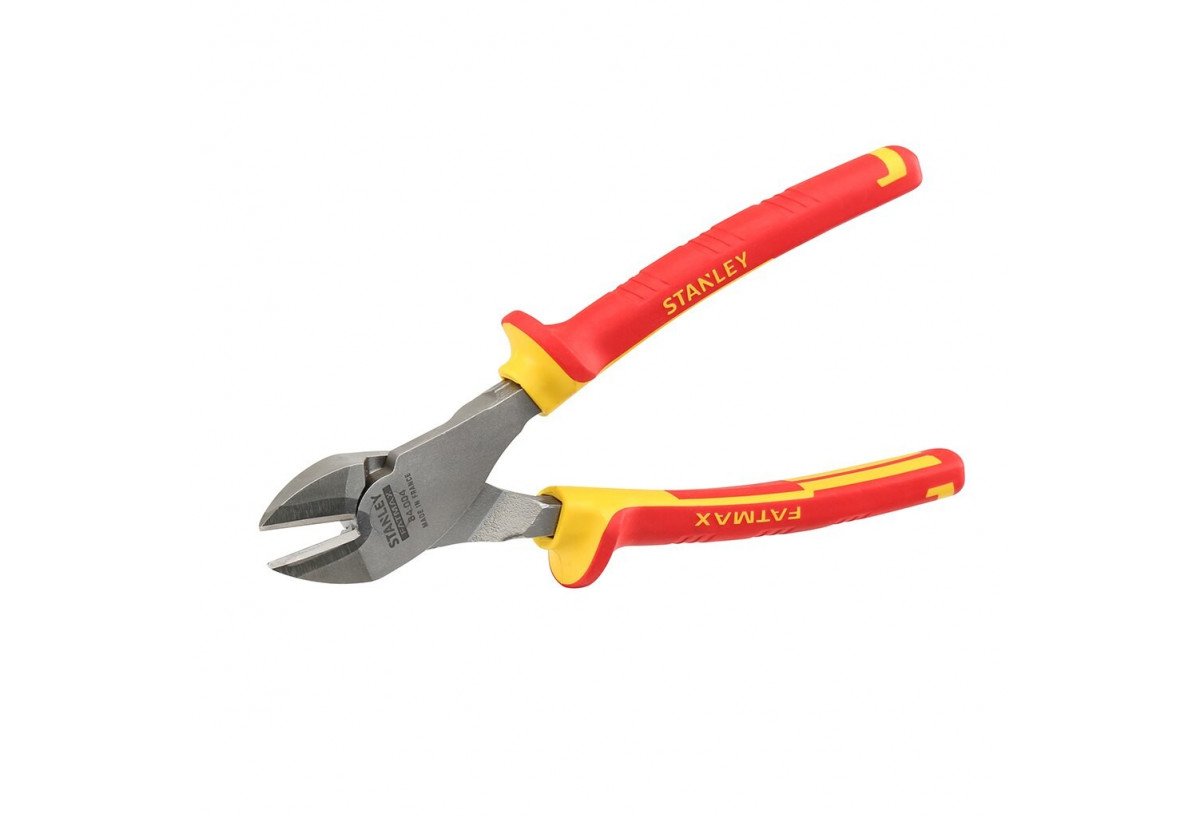 Pince Coupante Diagonale 200Mm Isolee 1000V - Stanley : Confort'Mat