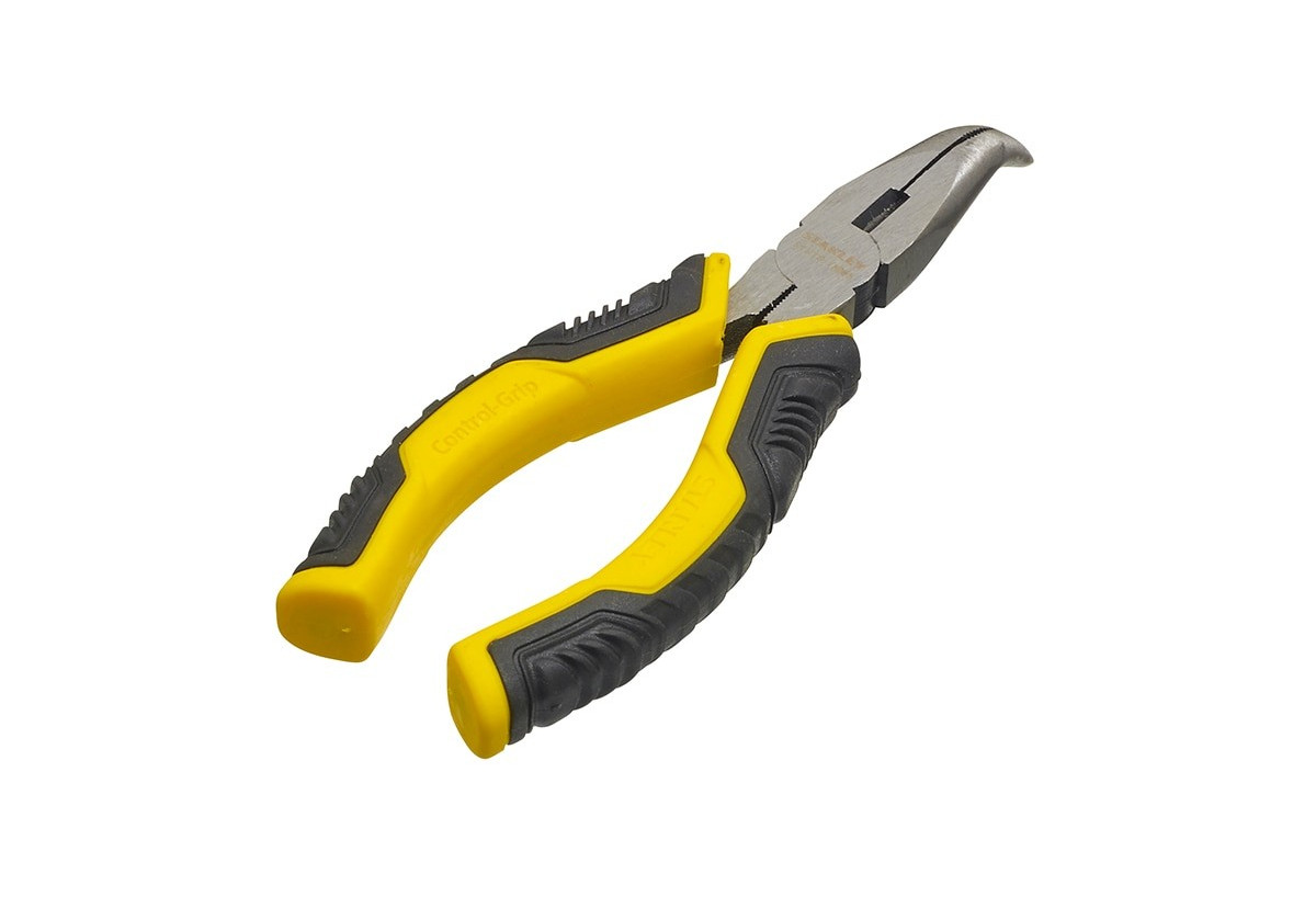 Pince A Becs 1/2 Longs Coudes 160Mm - Stanley : Confort'Mat