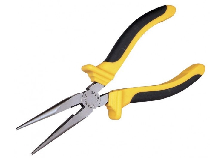 Pince A Becs 1/2 Ronds Longs 200Mm - Stanley : Confort'Mat