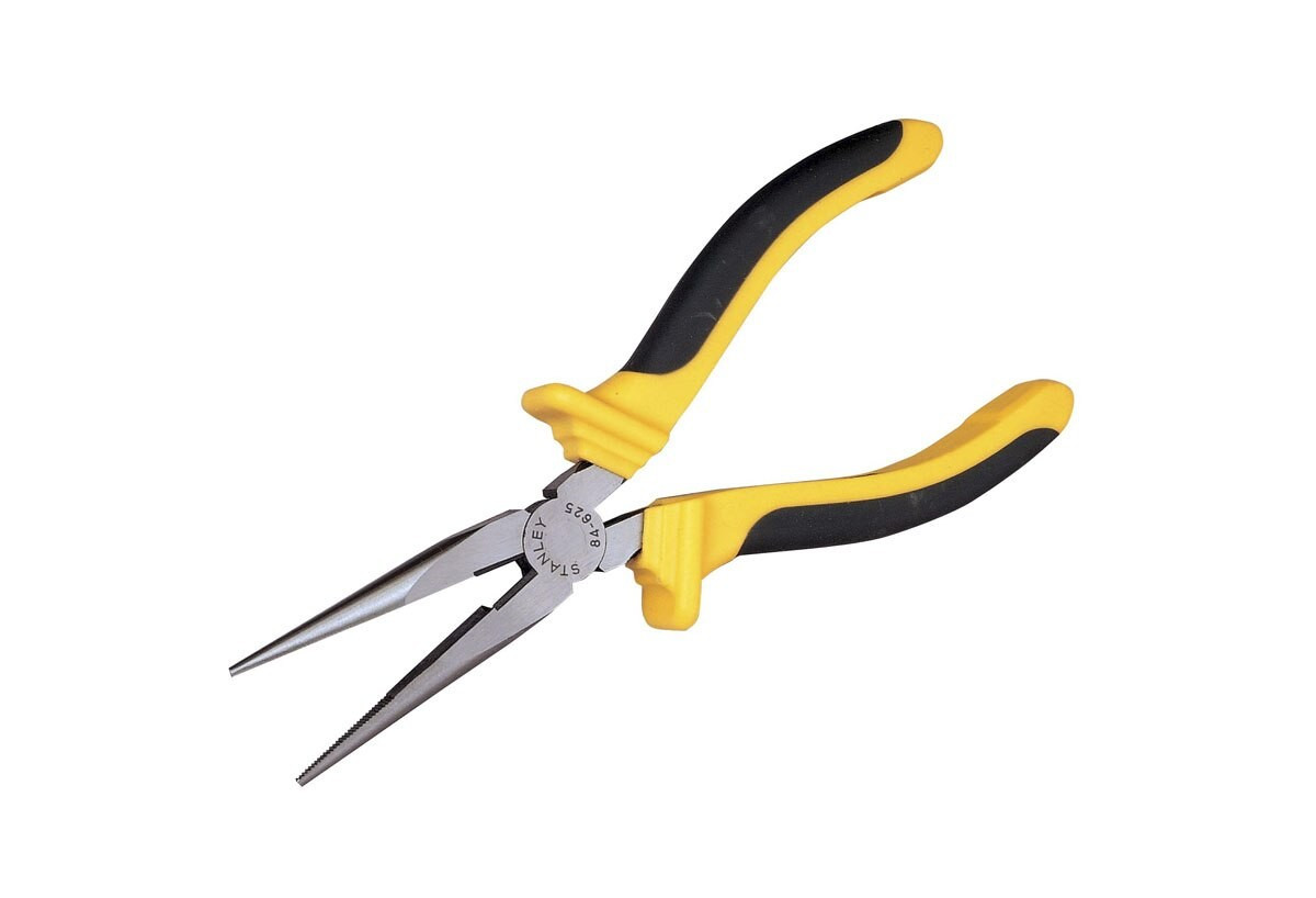 Pince A Becs 1/2 Ronds Longs 200Mm - Stanley : Confort'Mat