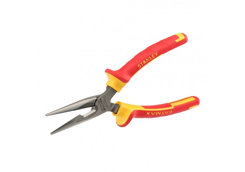 Pince A Becs 1/2 Ronds Longs 160Mm Isolee 1000V - Stanley : Confort'Mat