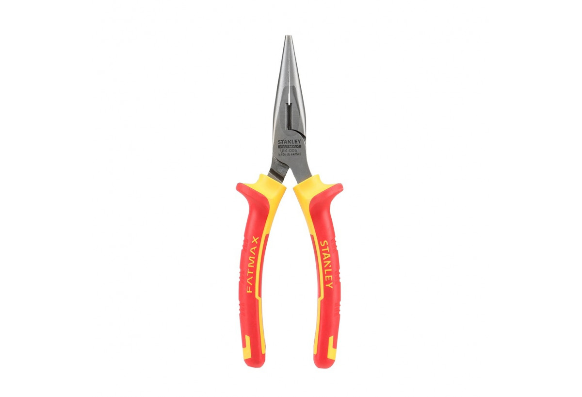 Pince A Becs 1/2 Ronds Longs 160Mm Isolee 1000V - Stanley : Confort'Mat