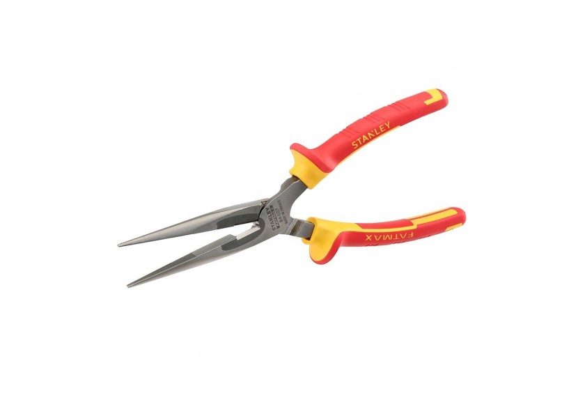 Pince A Becs 1/2 Ronds Longs 200Mm Isolee 1000V - Stanley : Confort'Mat