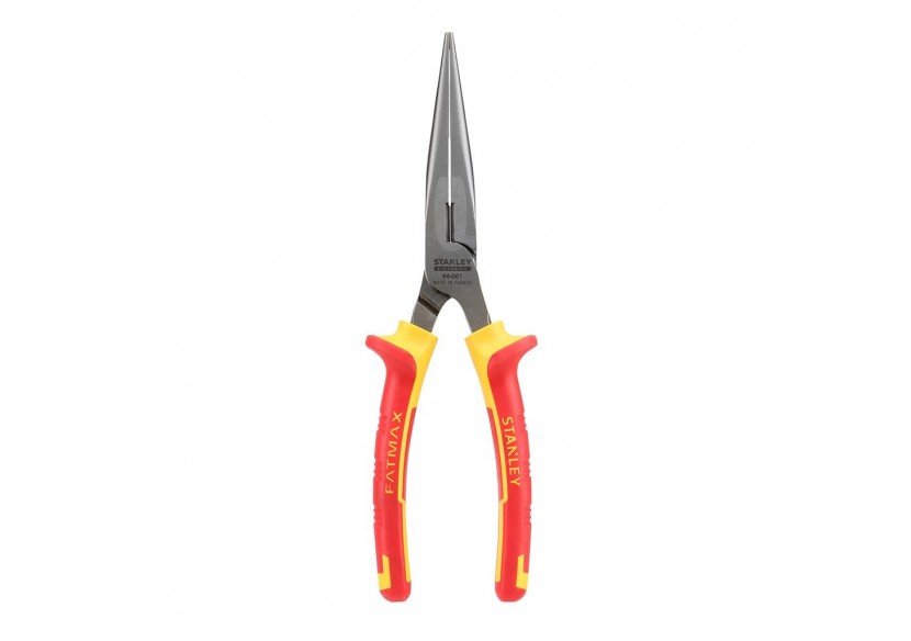 Pince A Becs 1/2 Ronds Longs 200Mm Isolee 1000V - Stanley : Confort'Mat