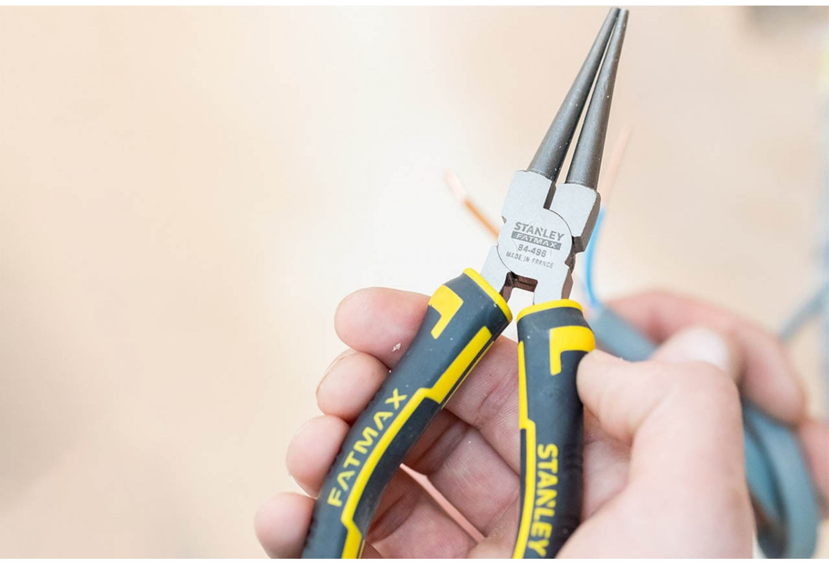 Pince A Becs Ronds 170Mm   - Fatmax : Confort'Mat
