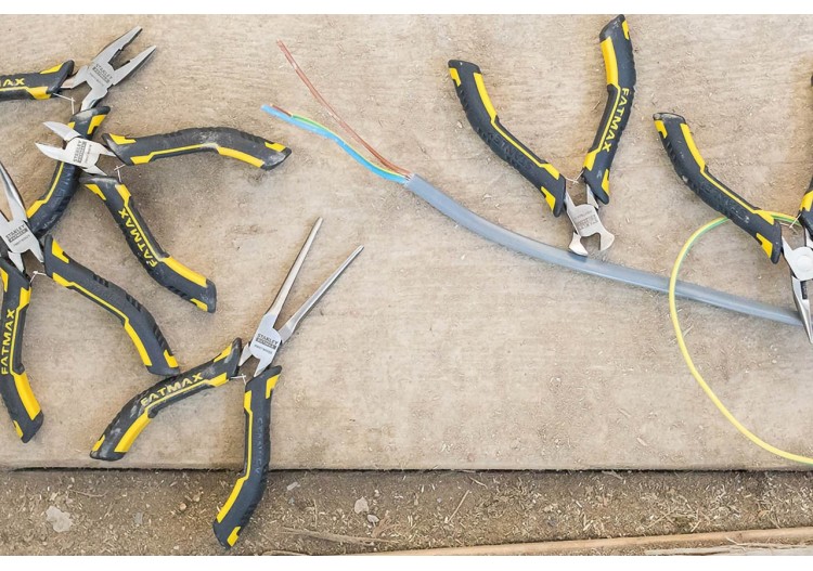 Jeu De 6 Mini Pinces   - Fatmax : Confort'Mat