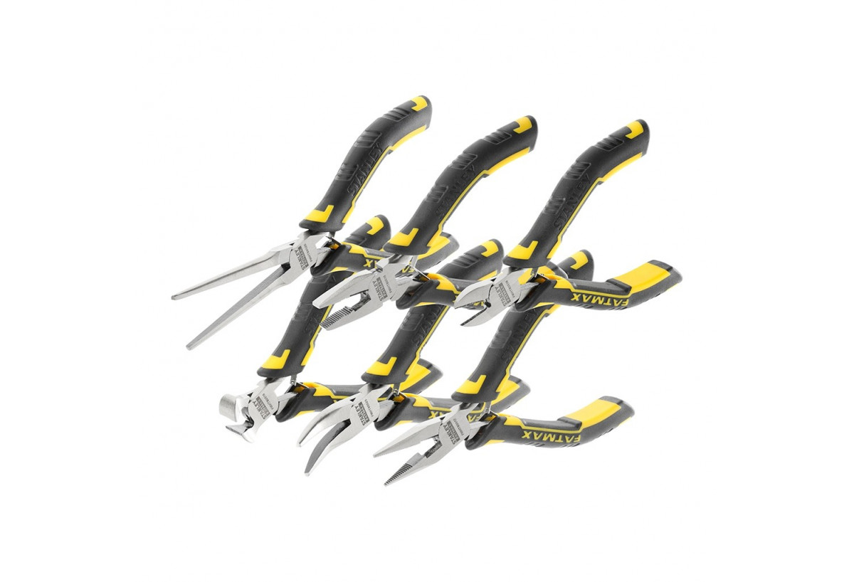Jeu De 6 Mini Pinces   - Fatmax : Confort'Mat