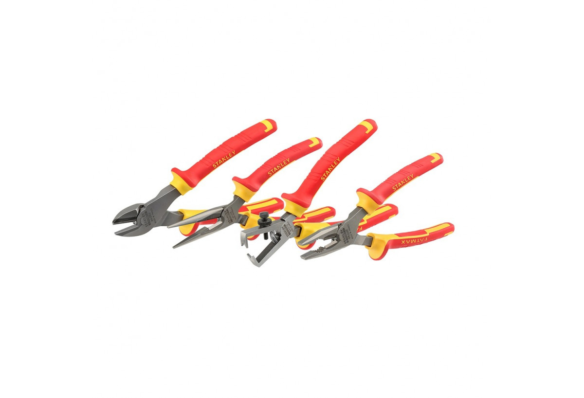 Coffret De 4 Pinces Isolees 1000V - Stanley : Confort'Mat