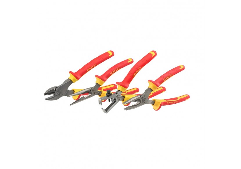 Coffret De 4 Pinces Isolees 1000V - Stanley : Confort'Mat