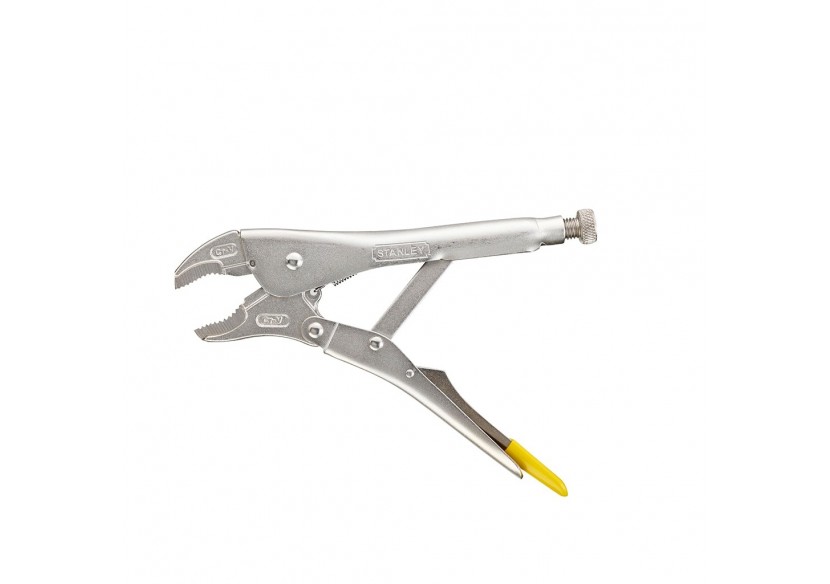 Pince Etau Bec Coudé 225Mm - Stanley : Confort'Mat