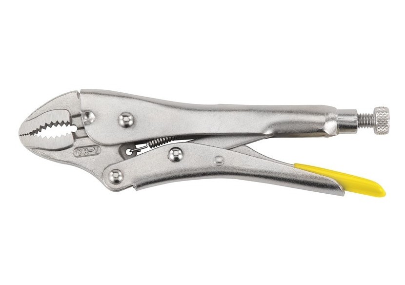 Pince Etau Bec Coudé 225Mm - Stanley : Confort'Mat