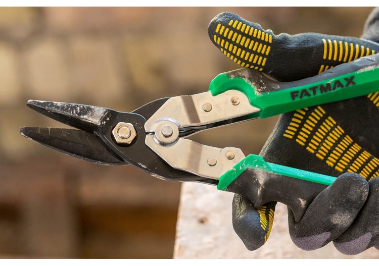 Cisaille Aviation Ergo 250Mm Passe-Franc Droite   - Fatmax : Confort'Mat