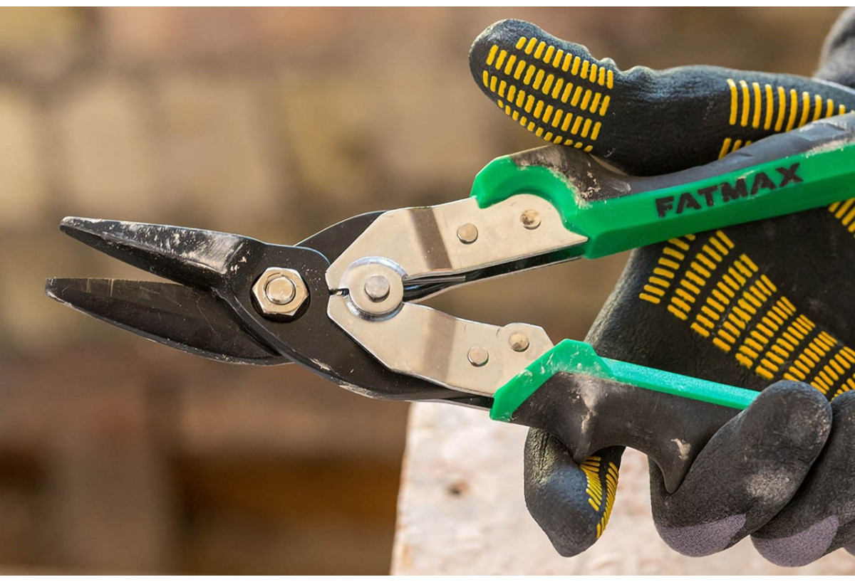 Cisaille Aviation Ergo 250Mm Passe-Franc Droite   - Fatmax : Confort'Mat