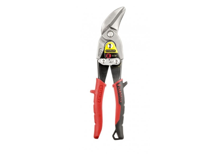 Cisaille Aviation A Chantourner Passe-Franc Gauche 250Mm - Nez Arrondi   - Fatmax : Confort'Mat