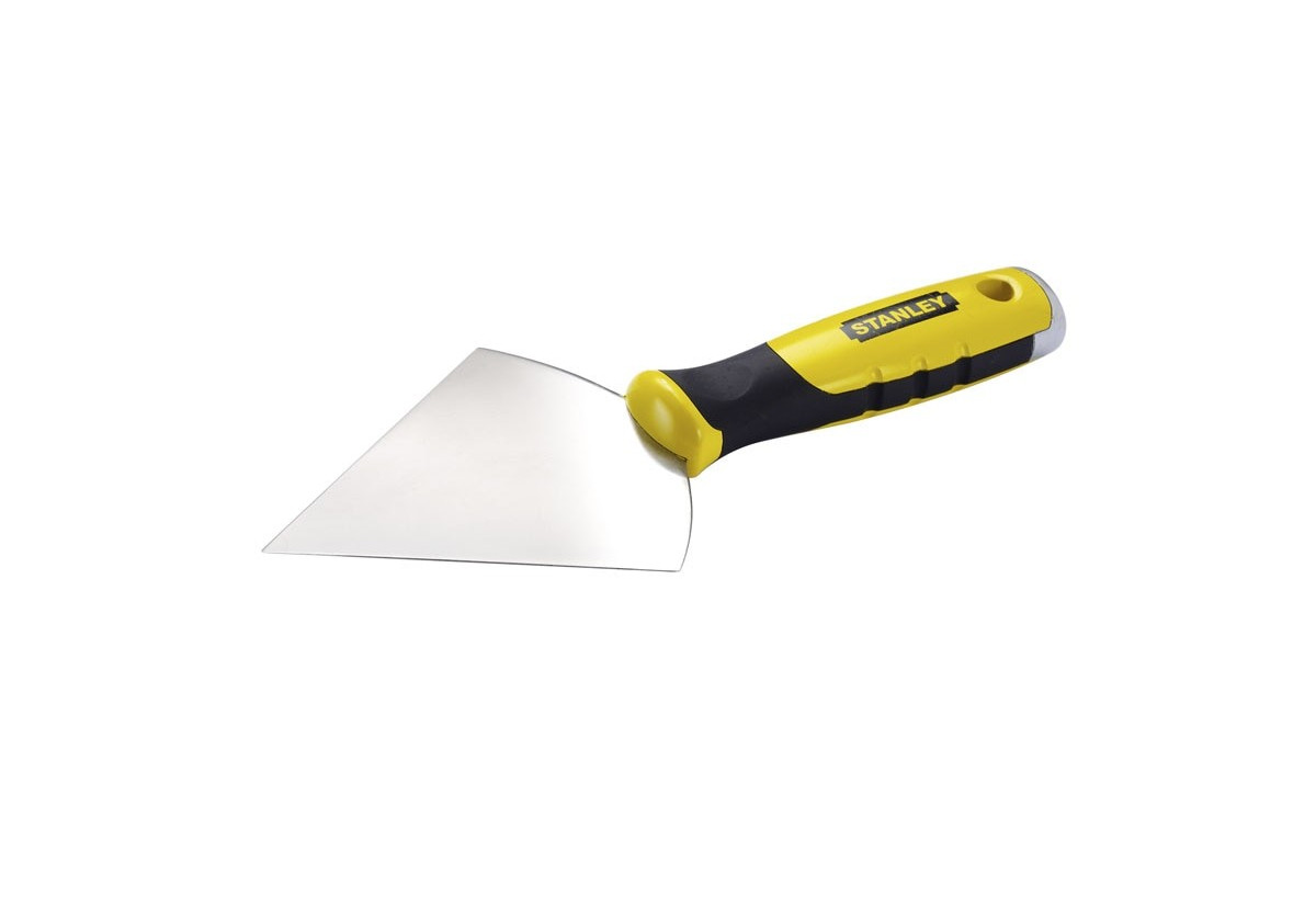 Spatule De Platrier Asymetrique Pour Angles A 90° Lame Inox  - Stanley : Confort'Mat