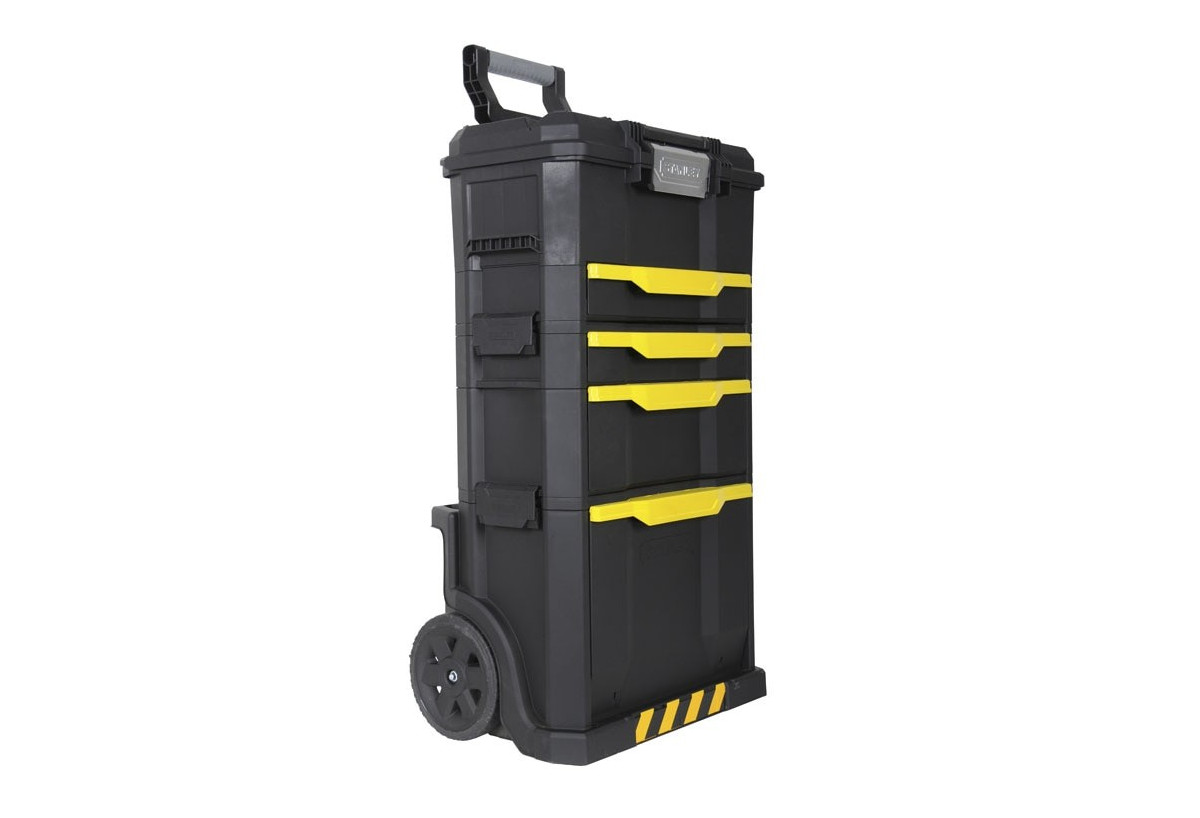 Servante Modulo 3 En 1 Avec Boite Touchlatch A Tiroir - Stanley : Confort'Mat