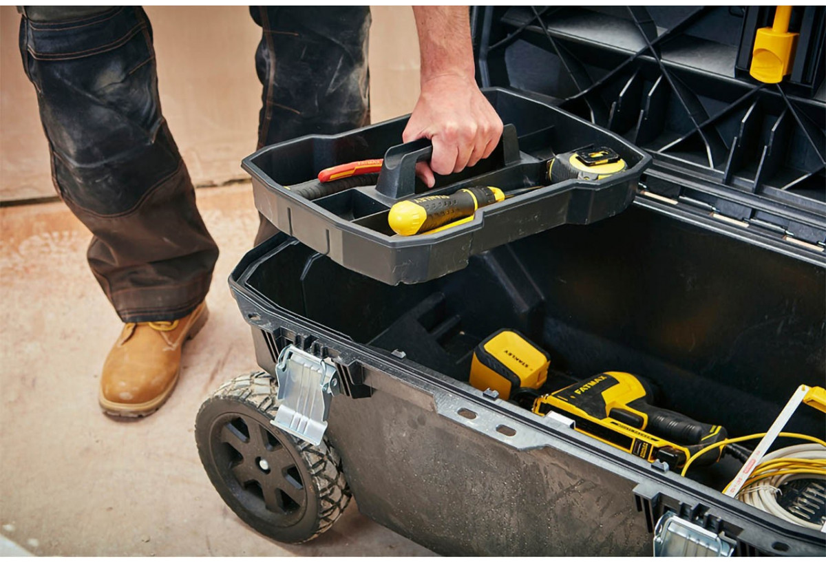 Coffre De Chantier Etanche 113 L   - Fatmax : Confort'Mat