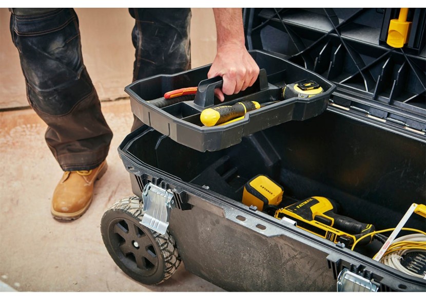 Coffre De Chantier Etanche 113 L   - Fatmax : Confort'Mat Coffre De Chantier Etanche 113 L   - Fatmax : Confort'Mat