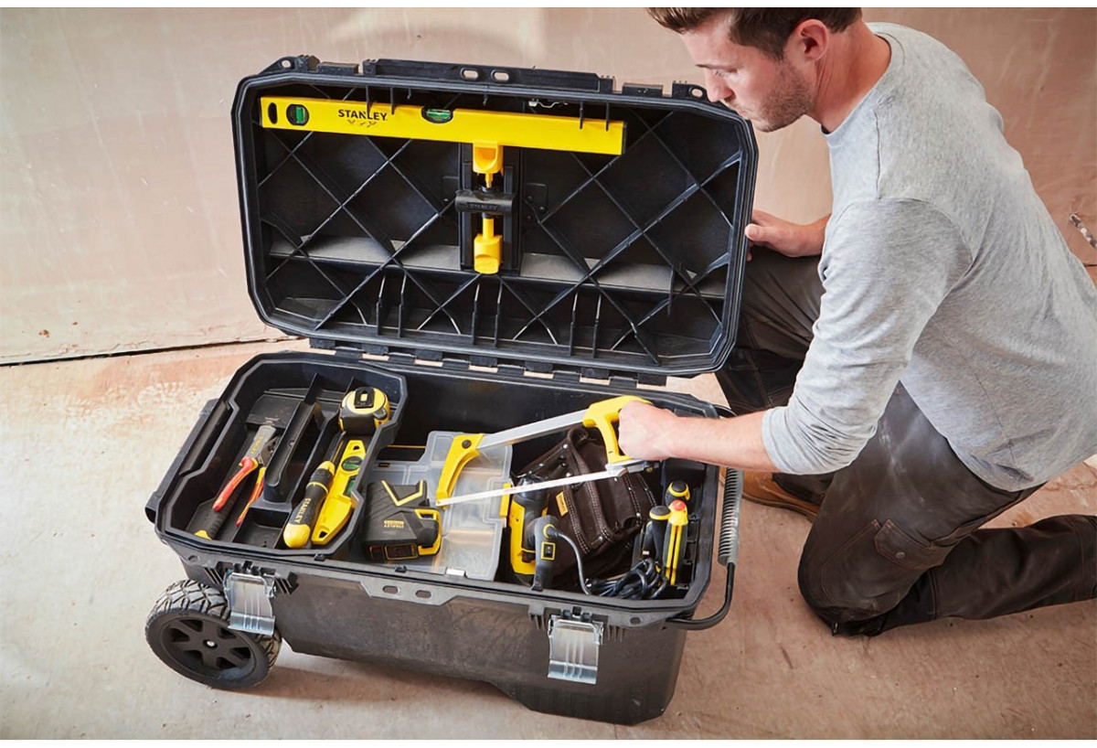 Coffre De Chantier Etanche 113 L   - Fatmax : Confort'Mat