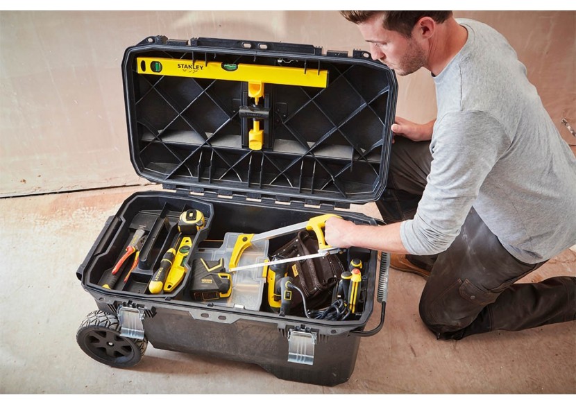 Coffre De Chantier Etanche 113 L   - Fatmax : Confort'Mat Coffre De Chantier Etanche 113 L   - Fatmax : Confort'Mat