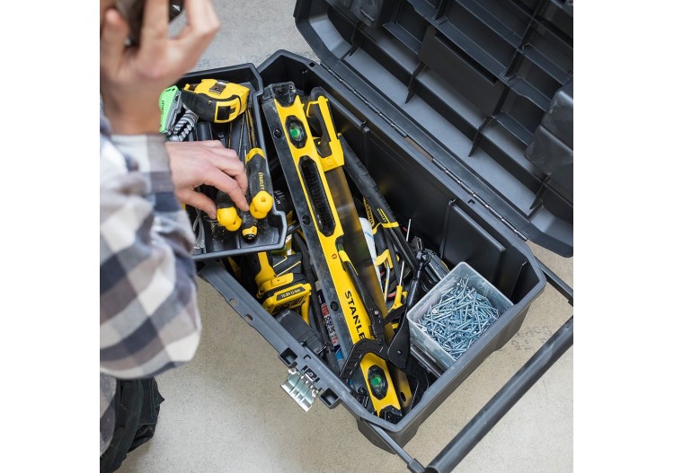 Coffre De Chantier Classic Line 50L Att. Metal - Stanley : Confort'Mat 2